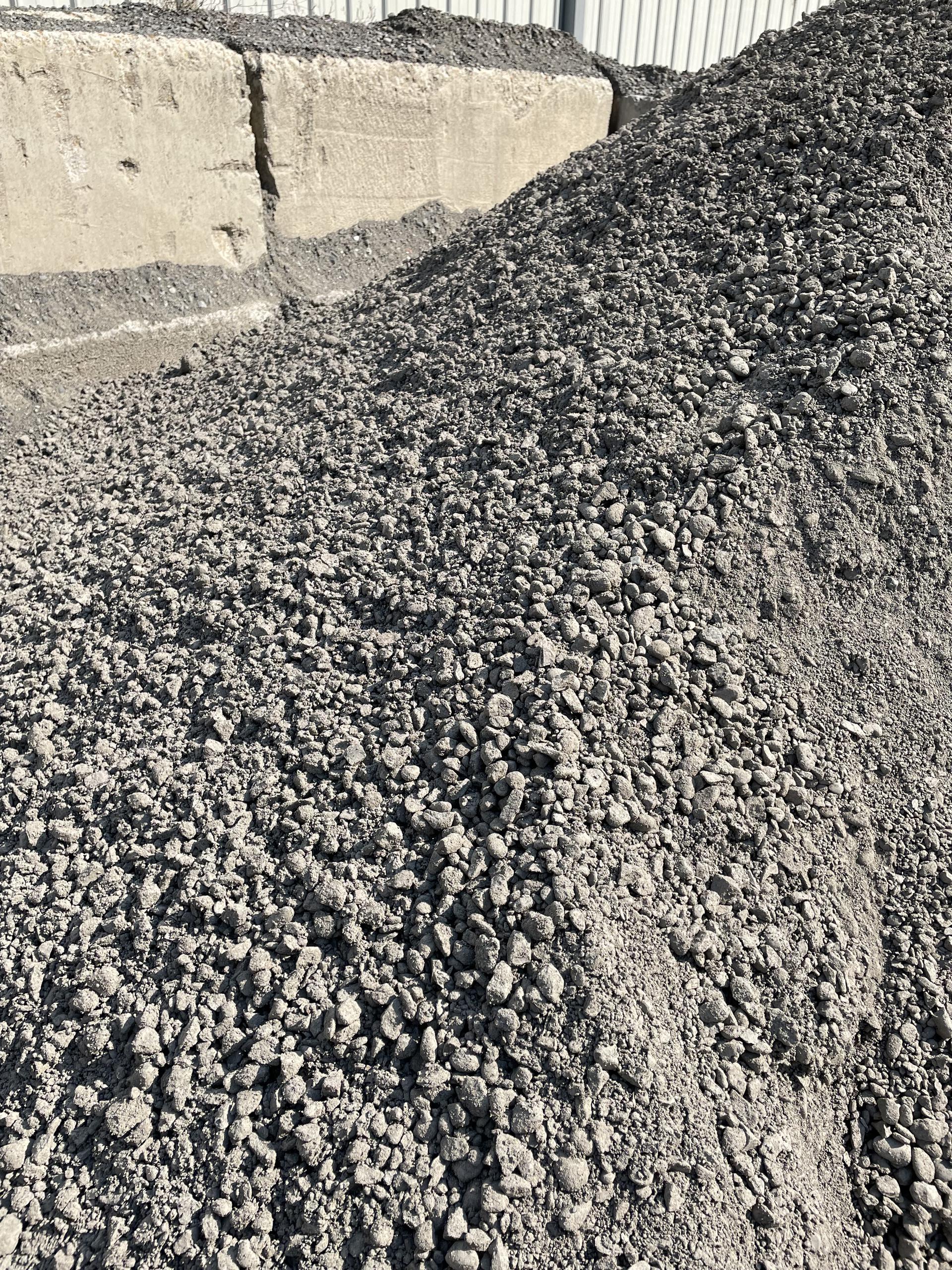 A Hill of Gray Gravel